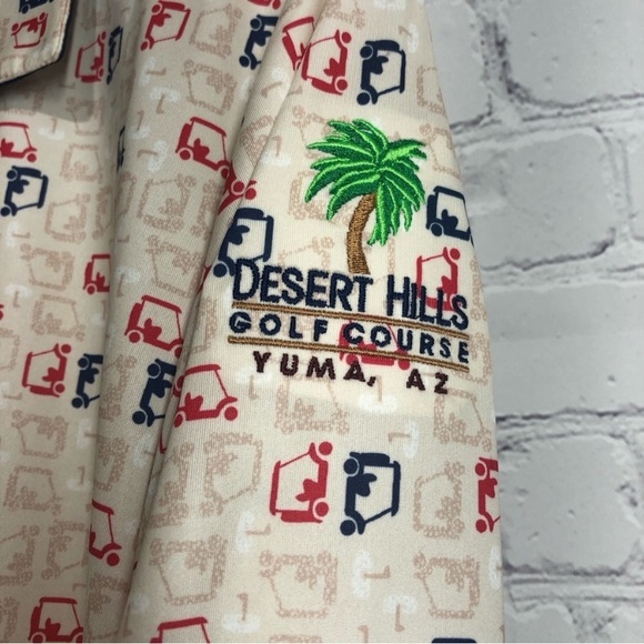 Cream and Red Long Sleeve Tee with Playful Patterns - Picture 4 of 10